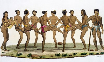 Danza degli isolani Caroline, tavola 22 da 
